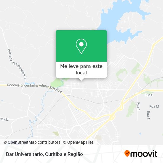Bar Universitario mapa