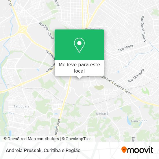 Andreia Prussak mapa