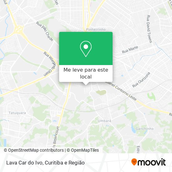 Lava Car do Ivo mapa