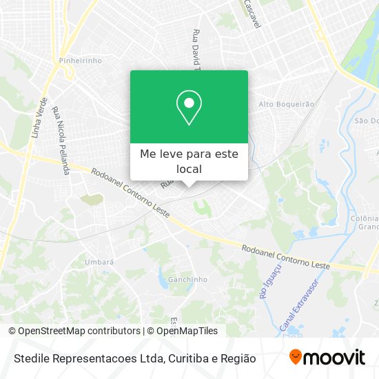 Stedile Representacoes Ltda mapa