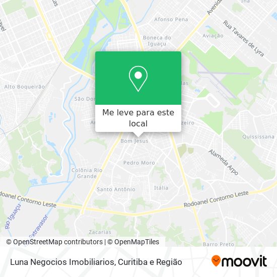Luna Negocios Imobiliarios mapa