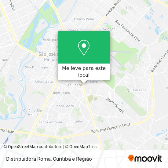Distribuidora Roma mapa