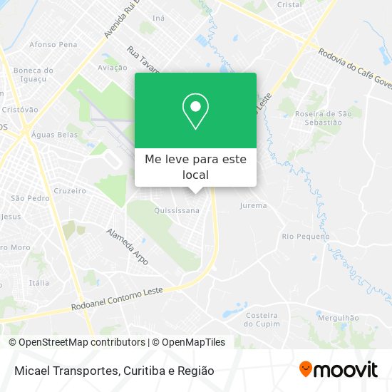 Micael Transportes mapa