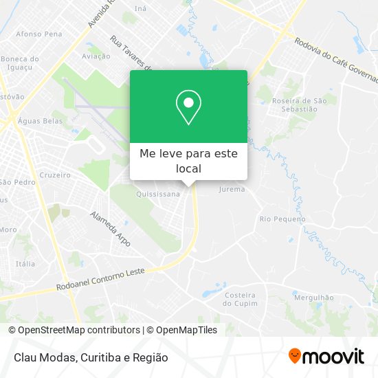 Clau Modas mapa