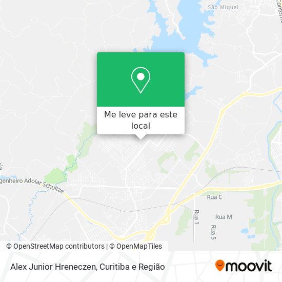 Alex Junior Hreneczen mapa