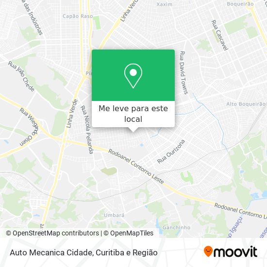 Auto Mecanica Cidade mapa