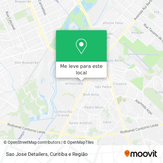 Sao Jose Detailers mapa