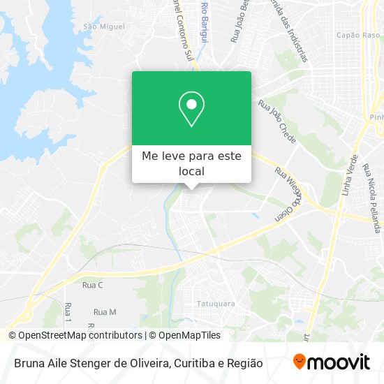 Bruna Aile Stenger de Oliveira mapa