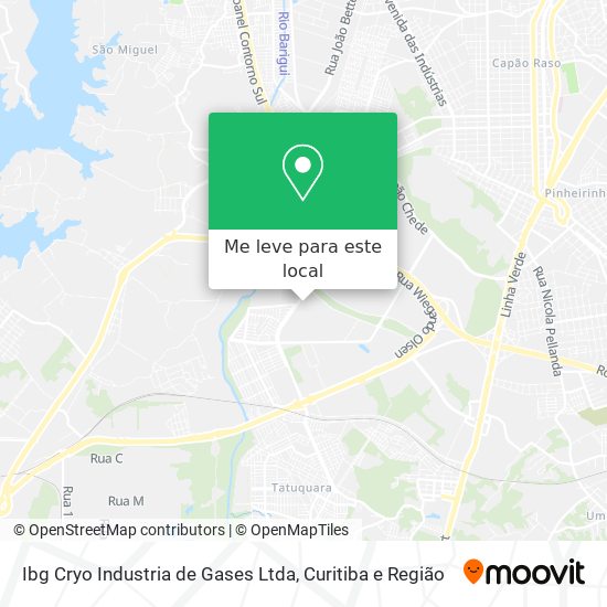 Ibg Cryo Industria de Gases Ltda mapa