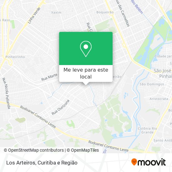 Los Arteiros mapa