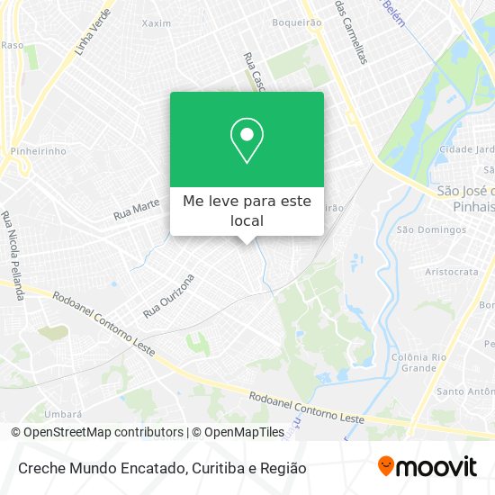 Creche Mundo Encatado mapa