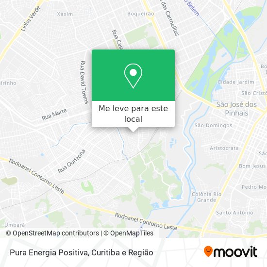 Pura Energia Positiva mapa