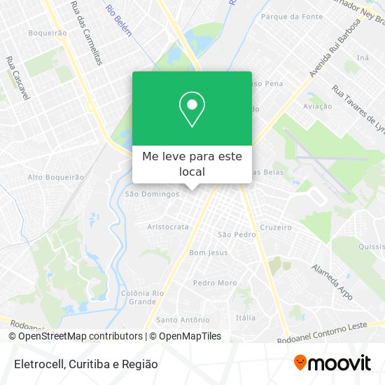 Eletrocell mapa