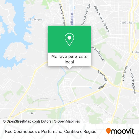 Ked Cosmeticos e Perfumaria mapa