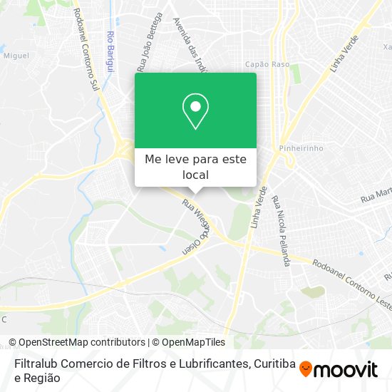 Filtralub Comercio de Filtros e Lubrificantes mapa