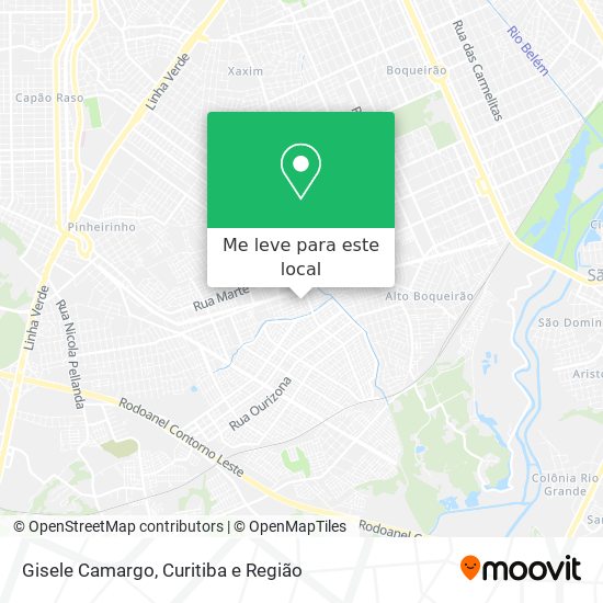 Gisele Camargo mapa
