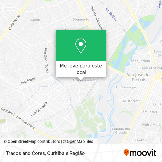 Tracos and Cores mapa