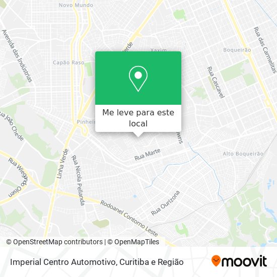 Imperial Centro Automotivo mapa