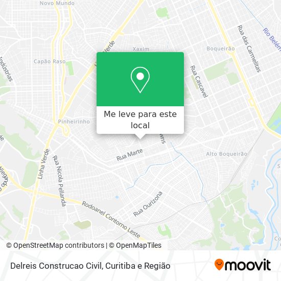 Delreis Construcao Civil mapa