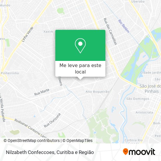 Nilzabeth Confeccoes mapa