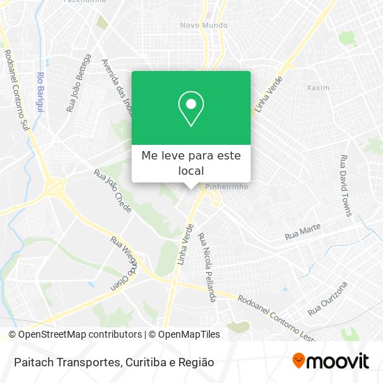 Paitach Transportes mapa
