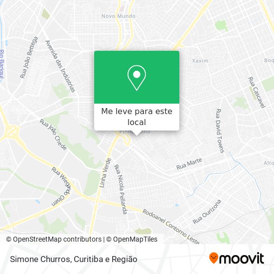 Simone Churros mapa