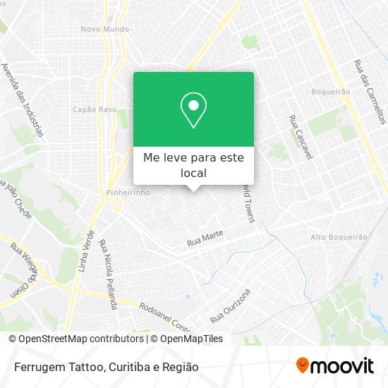 Ferrugem Tattoo mapa