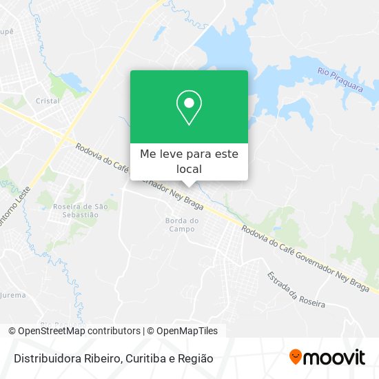 Distribuidora Ribeiro mapa