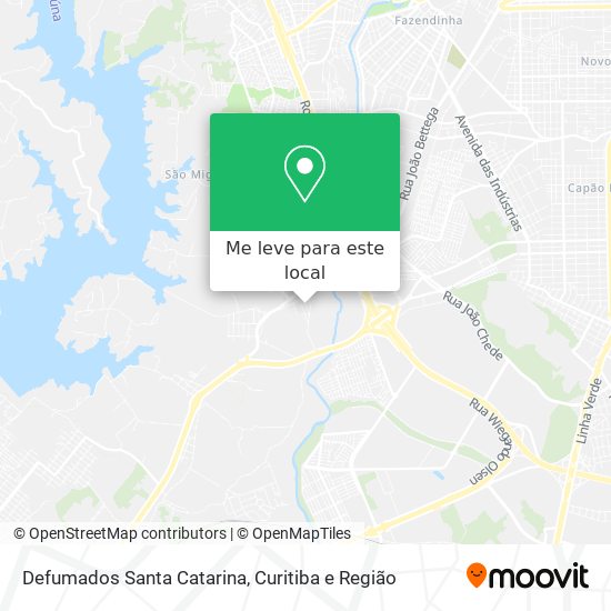Defumados Santa Catarina mapa