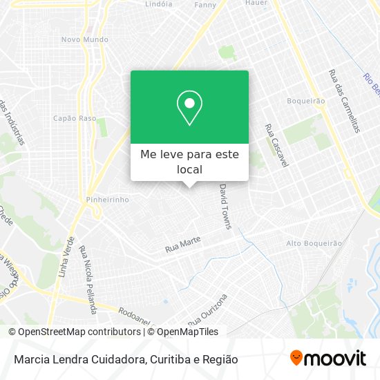 Marcia Lendra Cuidadora mapa