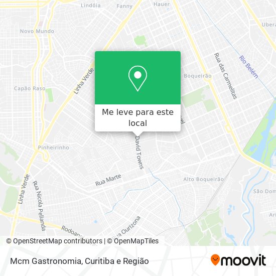 Mcm Gastronomia mapa