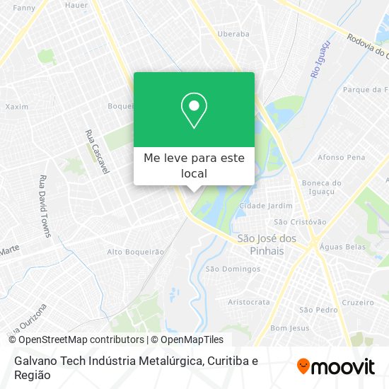 Galvano Tech Indústria Metalúrgica mapa