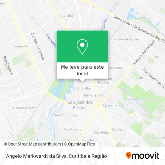 Angelo Markwardt da Silva mapa