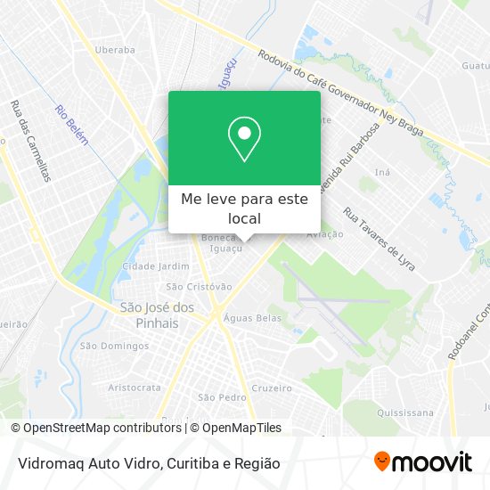 Vidromaq Auto Vidro mapa