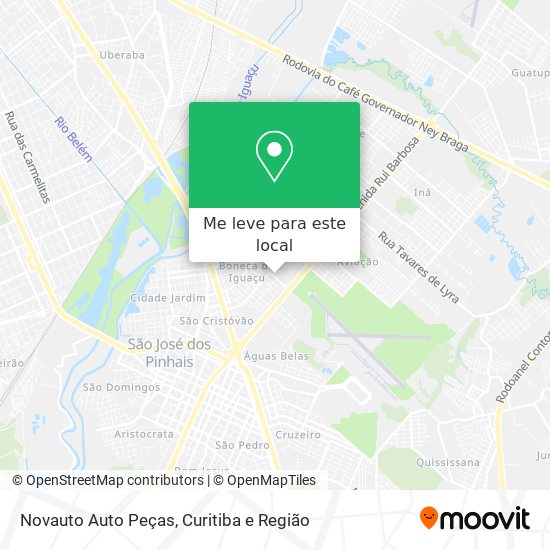Novauto Auto Peças mapa