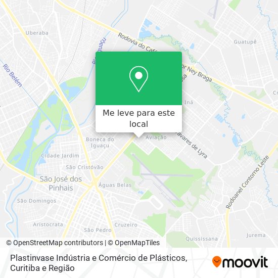 Plastinvase Indústria e Comércio de Plásticos mapa