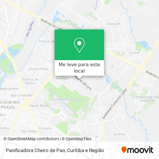 Panificadora Cheiro de Pao mapa
