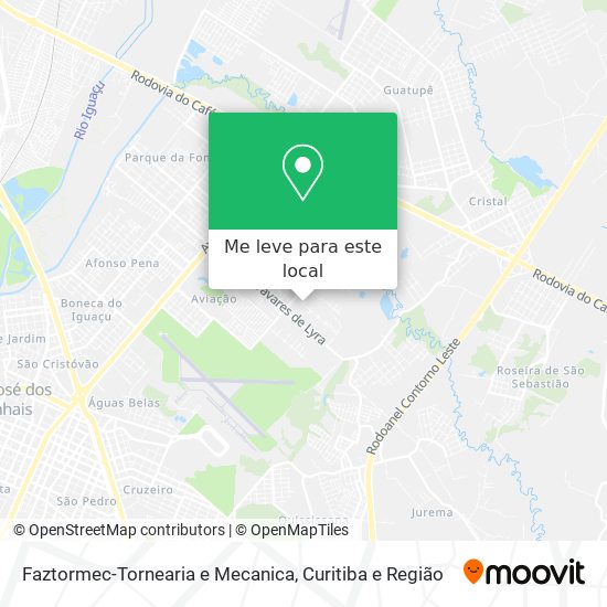 Faztormec-Tornearia e Mecanica mapa