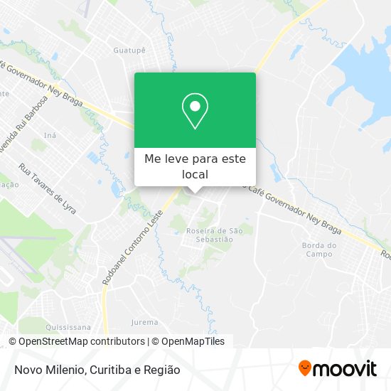 Novo Milenio mapa
