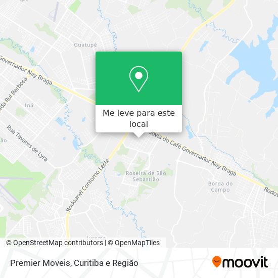 Premier Moveis mapa