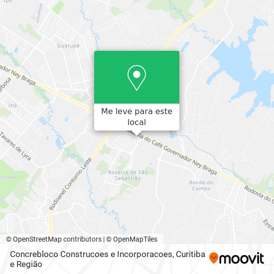 Concrebloco Construcoes e Incorporacoes mapa