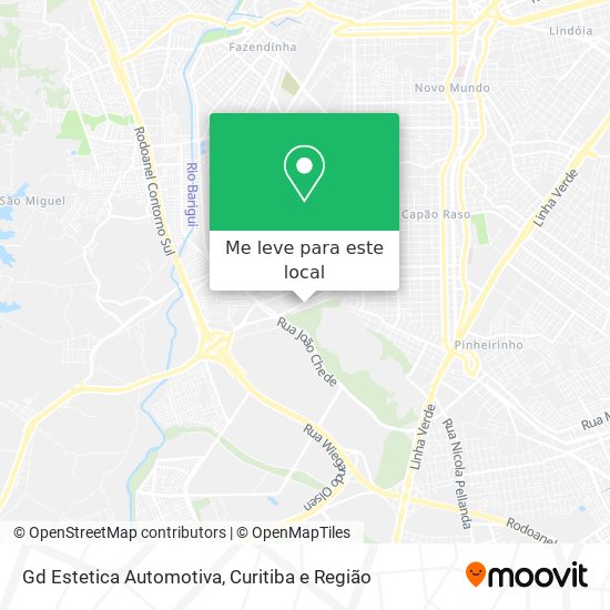Gd Estetica Automotiva mapa