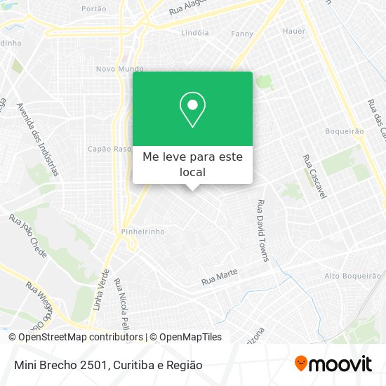 Mini Brecho 2501 mapa