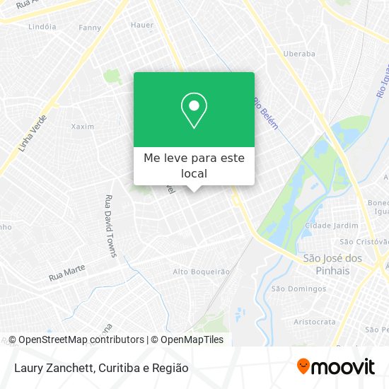 Laury Zanchett mapa