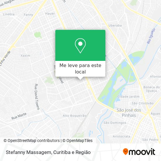Stefanny Massagem mapa