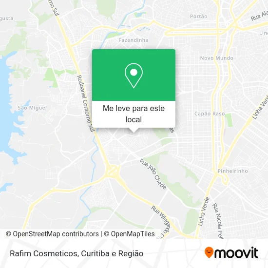 Rafim Cosmeticos mapa