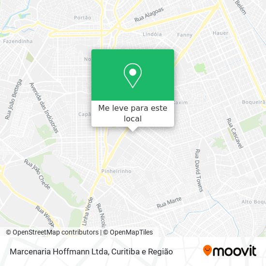 Marcenaria Hoffmann Ltda mapa