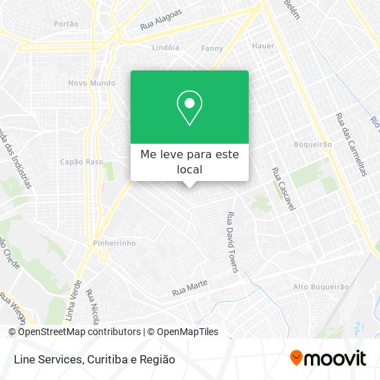 Line Services mapa