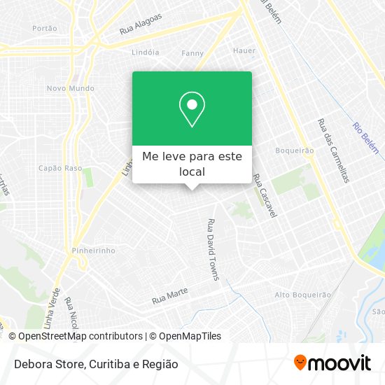 Debora Store mapa