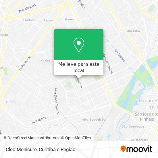 Cleo Menicure mapa